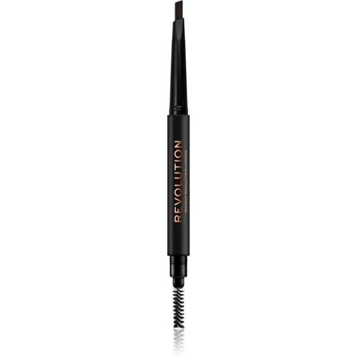 Makeup Revolution Duo Brow Definer Dark Brown