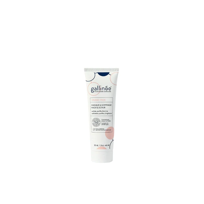 Gallinee Microbiome Skincare Purifying Scrub Mask