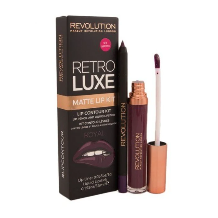 Makeup Revolution Retro Luxe set (Matte, Royal)