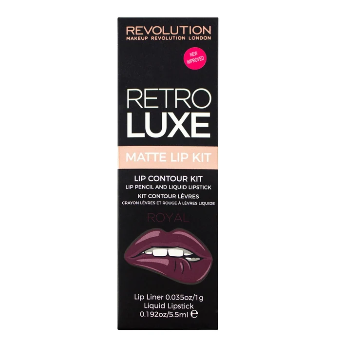 Makeup Revolution Retro Luxe set (Matte, Royal)