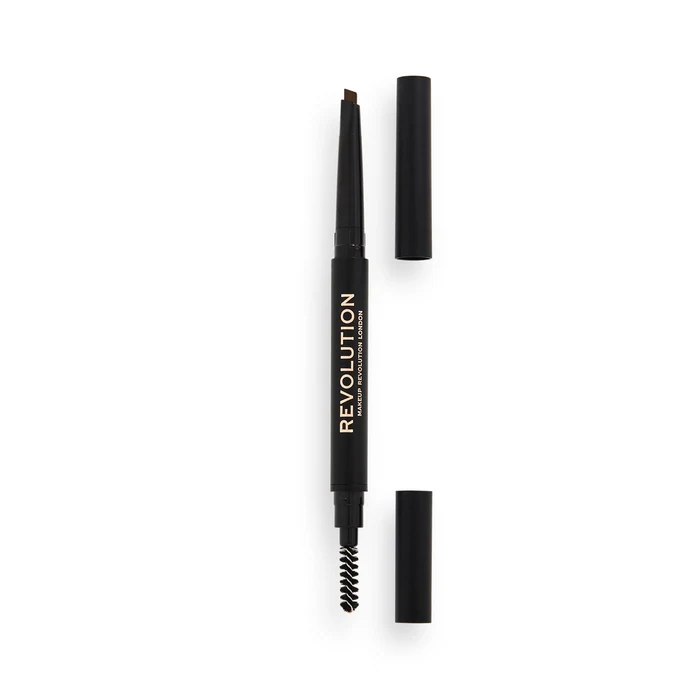 Makeup Revolution Duo Brow Definer Medium Brown