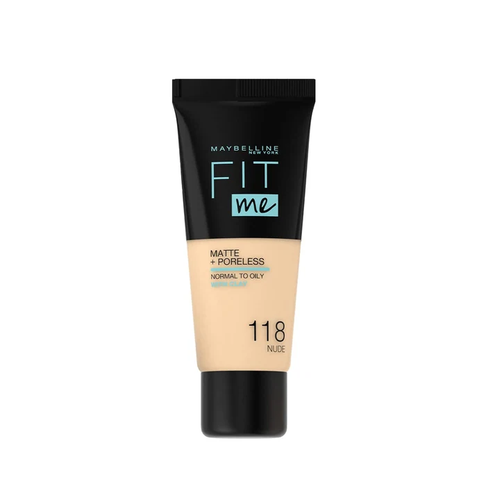 Maybelline Fit Me Matte + Poreless 118 Nude