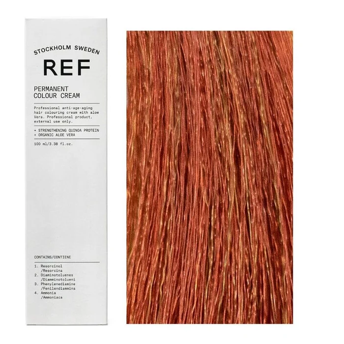 REF Permanent Colour 8.46 Intense Copper Red Light Blonde