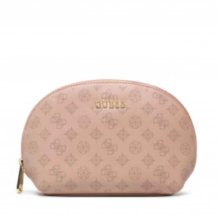 Guess Textile Makeup Bag Nude