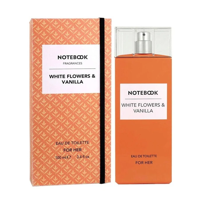 Notebook White Flowers & Vanilla