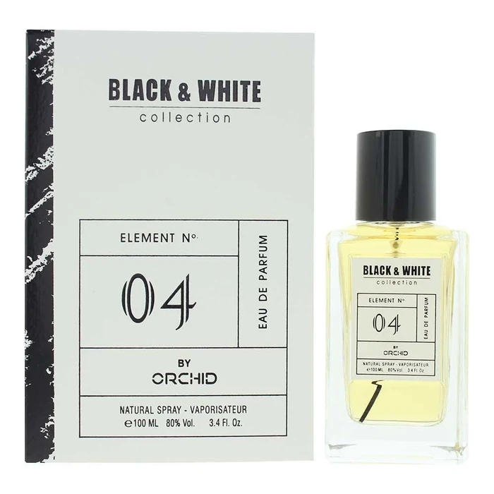 Orchid Black & White Collection Element No.04