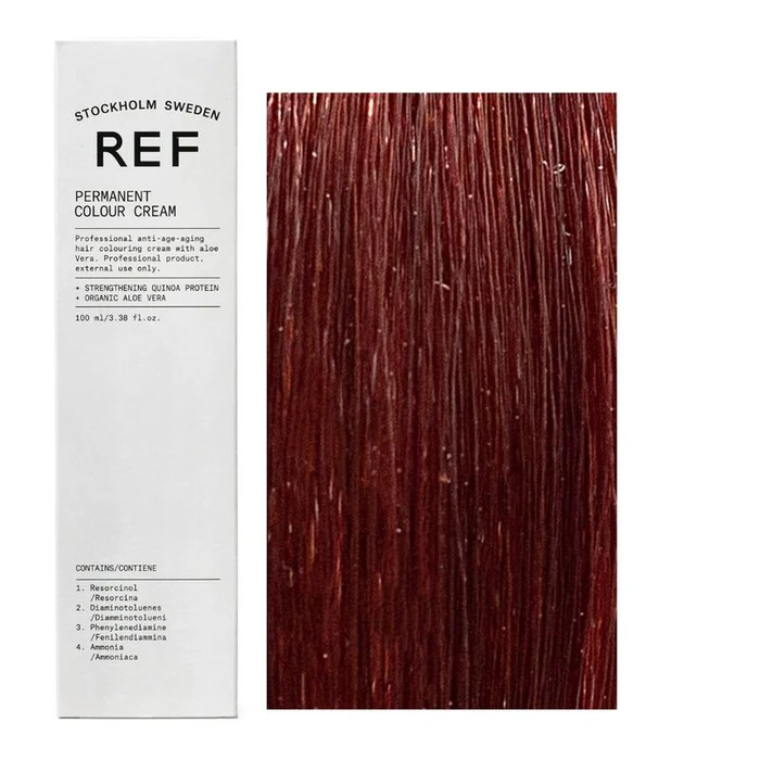 REF Permanent Colour 5.66 Intense Red Light Brown