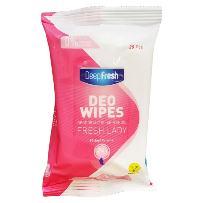 Deep Fresh Deo Wipes – Tester
