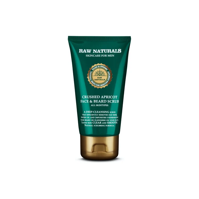 Raw Naturals Apricot Face & Beard Scrub