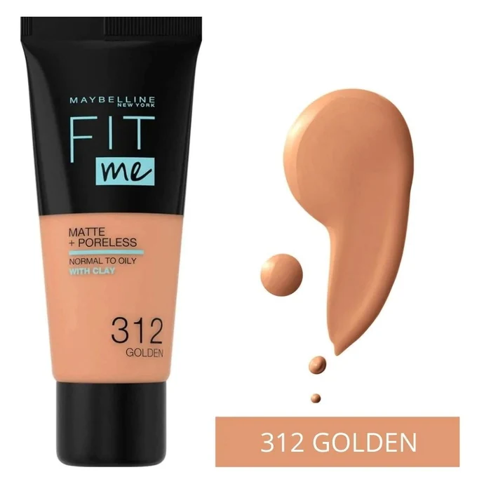 Maybelline Fit Me Matte + Poreless 312 Golden
