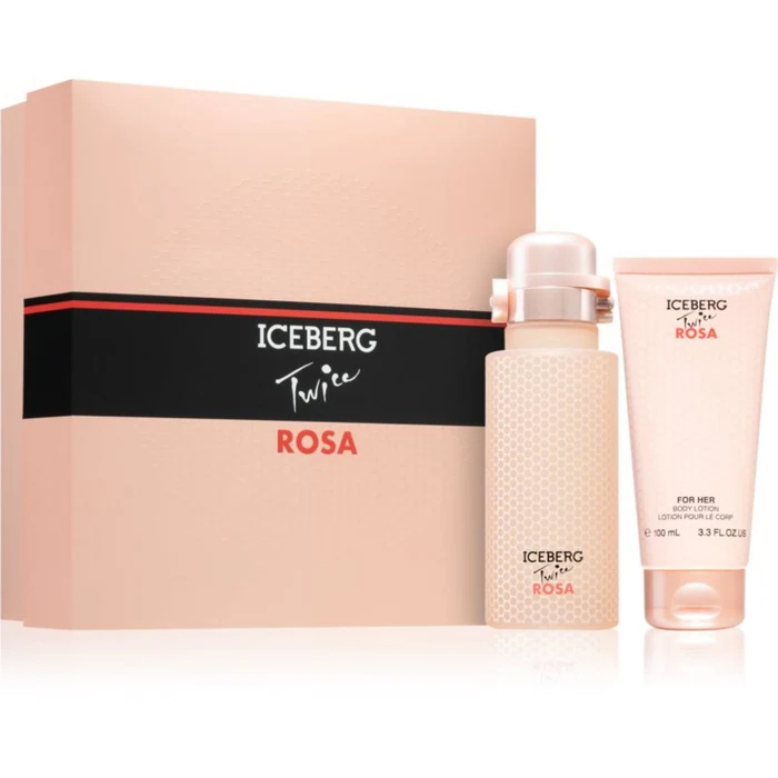 Iceberg Twice Rosa set