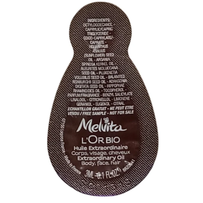 Melvita L'or Bio – Probe
