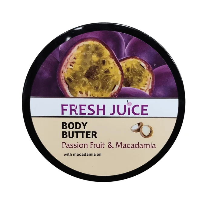 Fresh Juice Passion Fruit & Macadamia