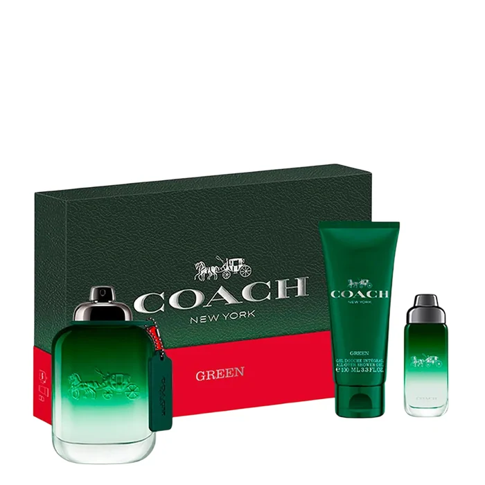 Coach Green set (100 ml, 15 ml)