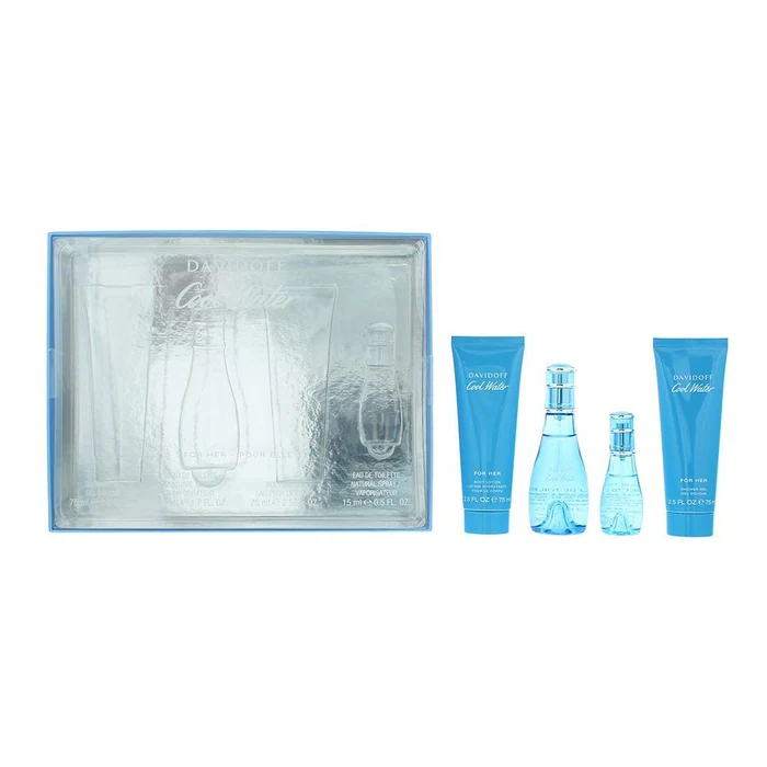 Davidoff Cool Water set (50 ml, Shower Gel)