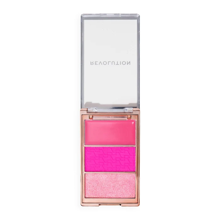 Makeup Revolution Blush Icon Hot Pink Flag
