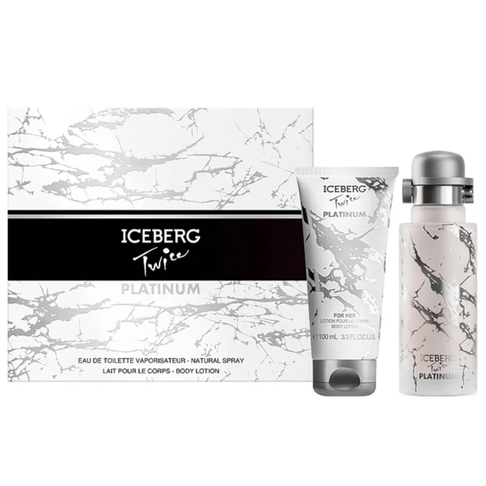 Iceberg Twice Platinum set