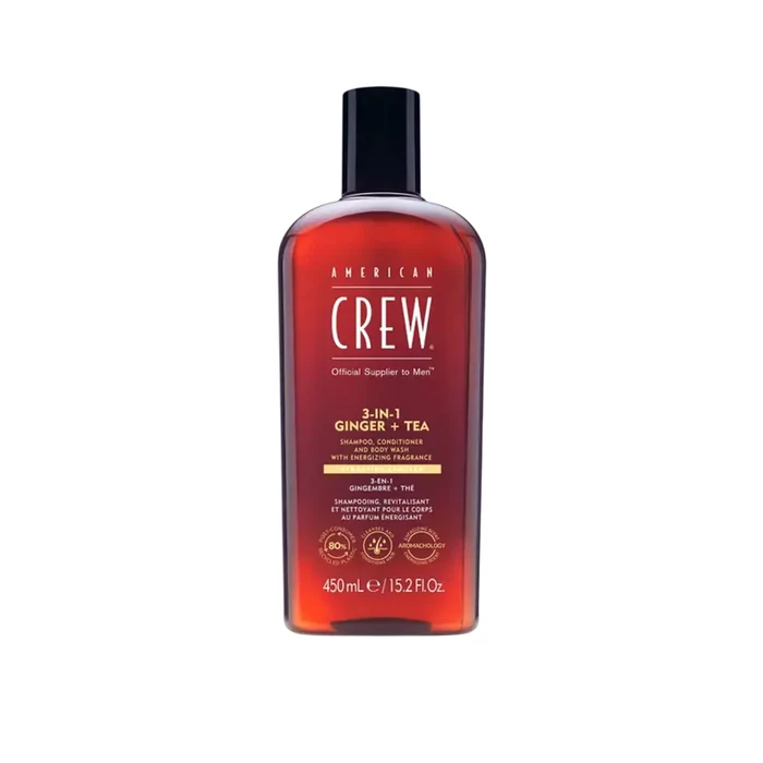 American Crew 3-In-1 Tea Tree Ginger Cleansing