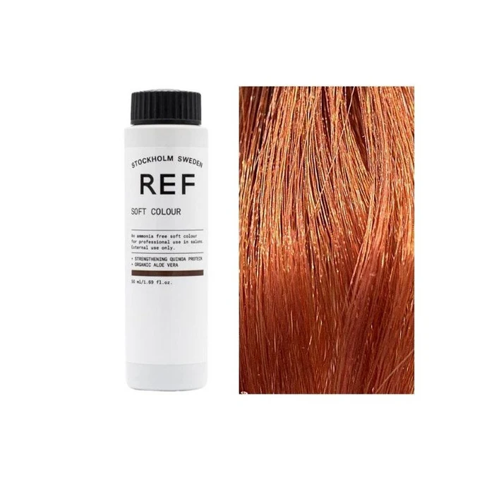 REF Soft Colour 7.44 Intense Copper Blonde