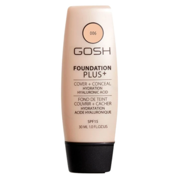 Gosh Foundation Plus+ 006 Honey – Tester