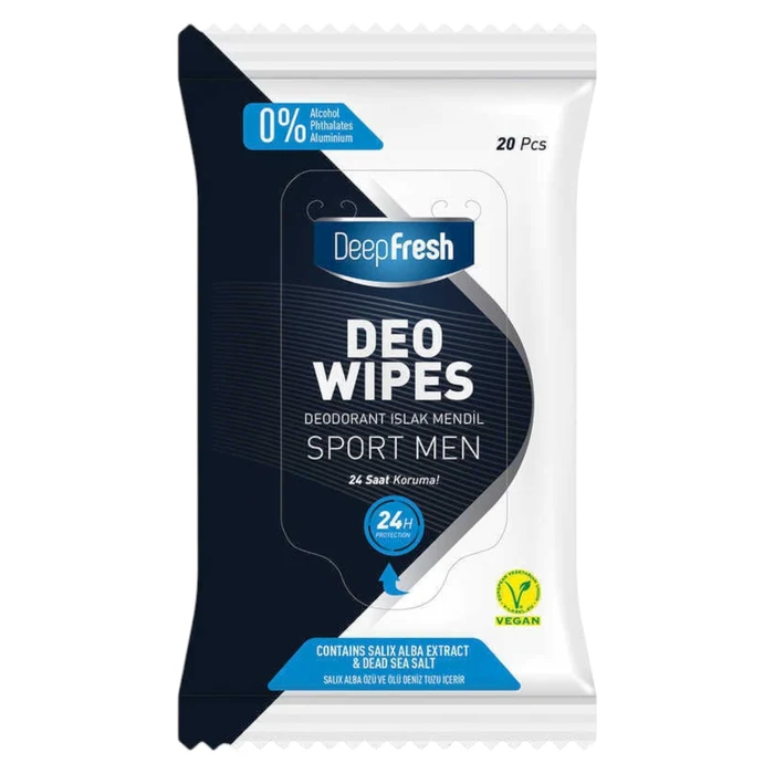 Deep Fresh Deo Wipes – Tester