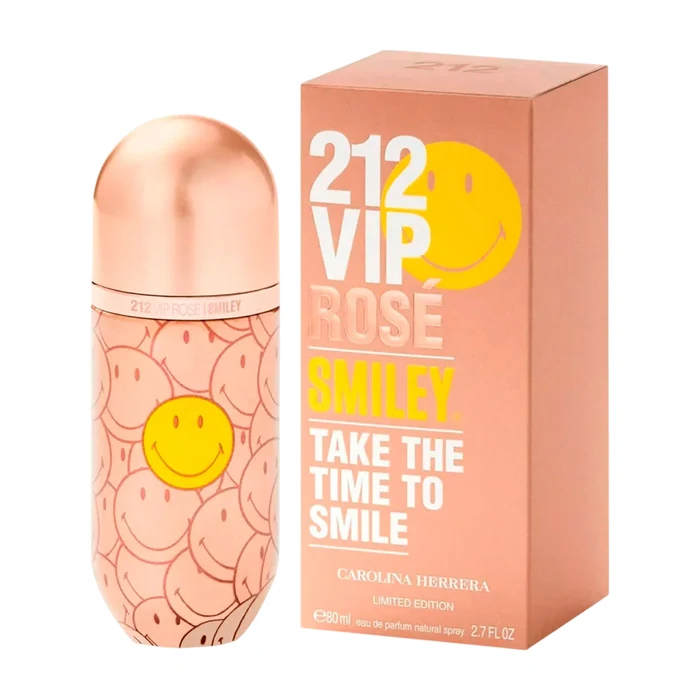 Carolina Herrera 212 Vip Rose Smiley