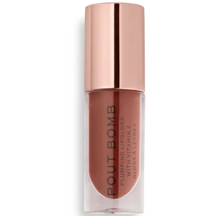 Makeup Revolution Pout Bomb Cookie Deep Nude