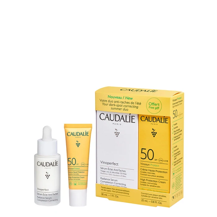 Caudalie Vinosun + Vinoperfect set
