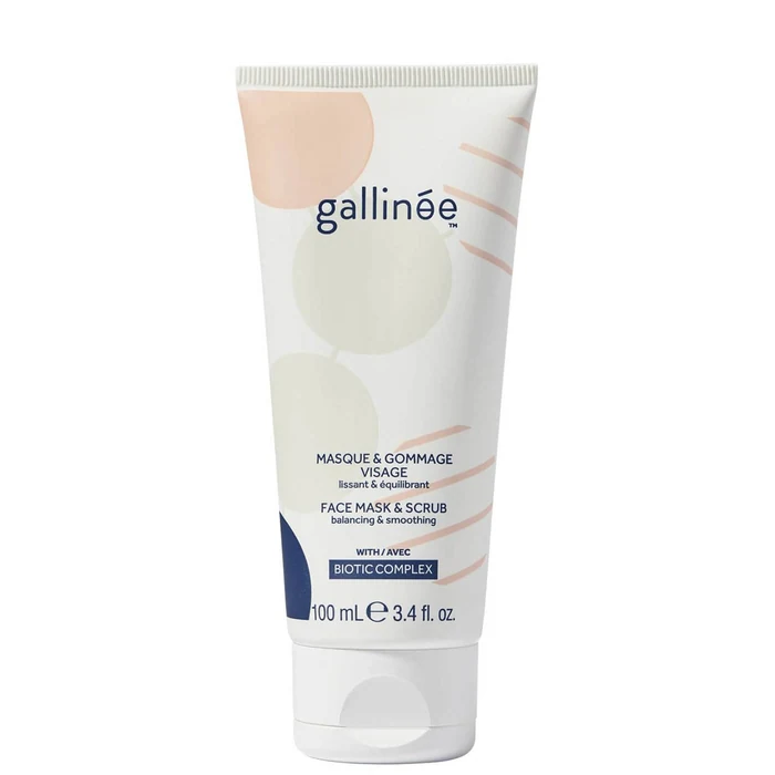 Gallinee Microbiome Skincare Biotic Complex Smoothing Scrub Mask