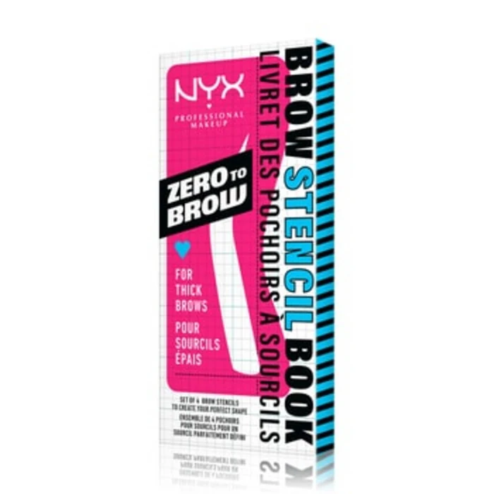 NYX Professional Makeup Zero To Brow 4 pcs pcs