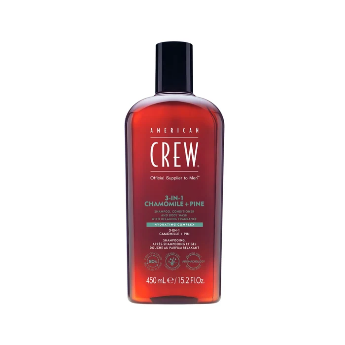 American Crew 3-In-1 Tea Tree Chamomile & Pine Hydrating