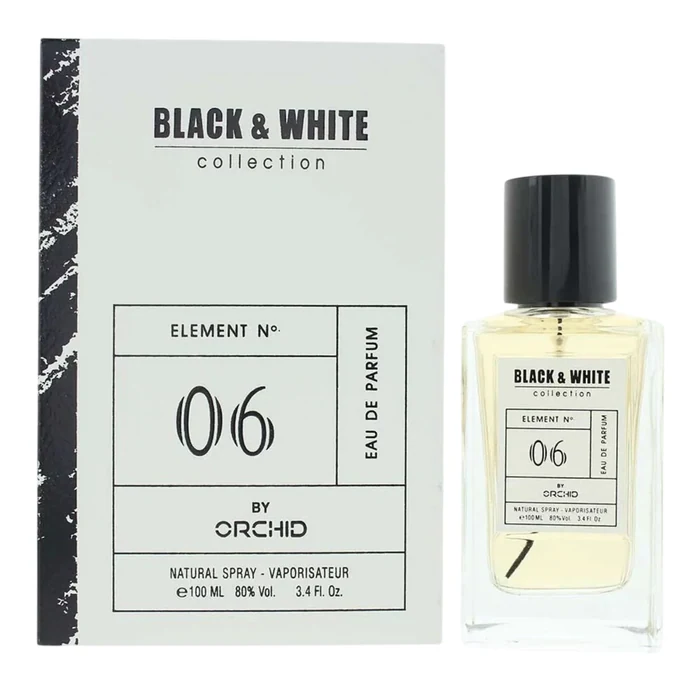 Orchid Black & White Collection-Element No. 06