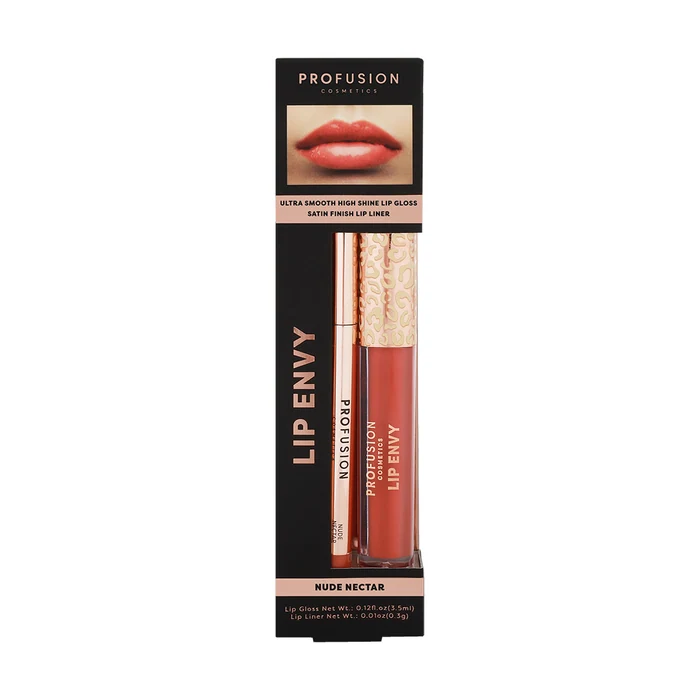 Profusion Cosmetics Lip Envy Nude Nectar set