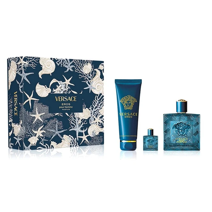 Versace Eros set (Eau De Parfum, 100 ml)