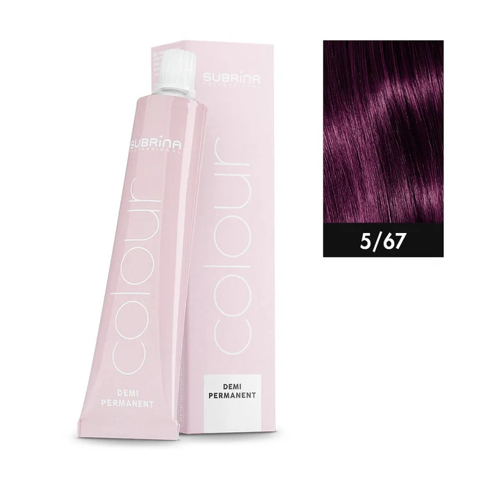 Subrina Professional Demi Permanent Colour 5/67