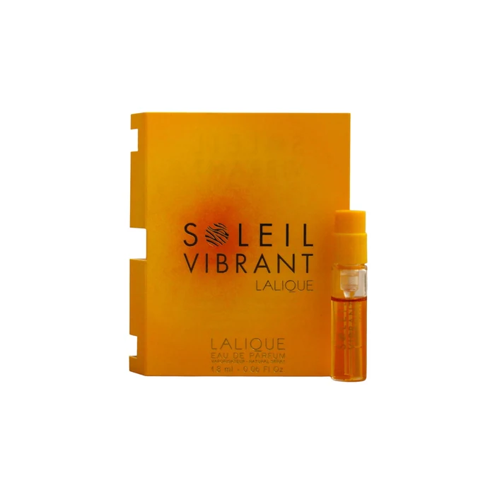 Lalique Soleil Vibrant – Probe